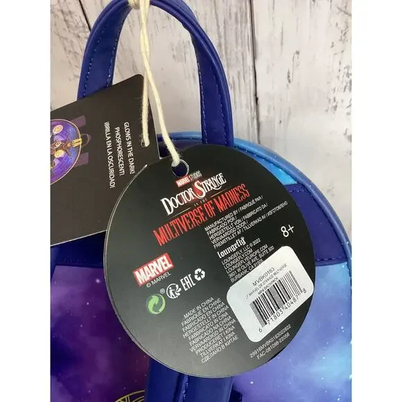 Loungefly Marvel Doctor Strange Multiverse of Madness Kid Boys Mini Backpack New